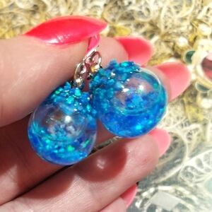 FLOATING OPALS MzMax Resin Designs Earrings